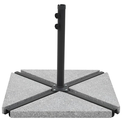 Umbrella Weight Plate Granite 15 kg Triangular Grey