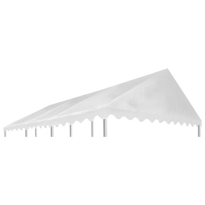Gazebo Top Cover PVC - White