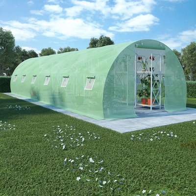 Greenhouse with Steel Foundation - PE