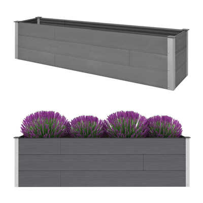 Garden Planter Grey - WPC