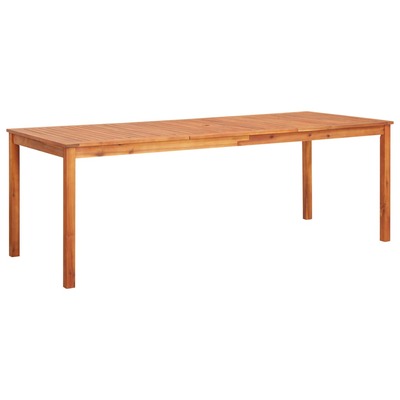 Garden Table,  Solid Acacia Wood