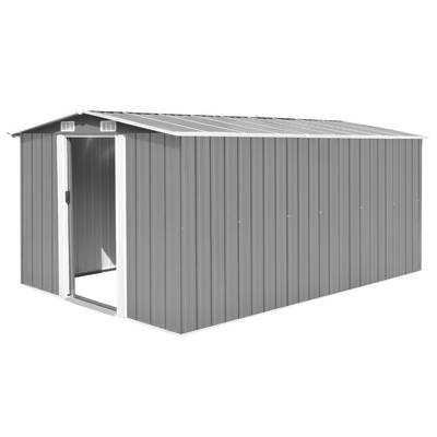 Garden Shed  Metal Grey