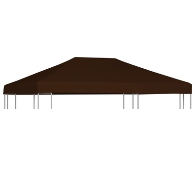 Gazebo Top Cover Brown