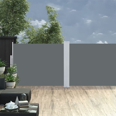 Retractable Side Awning Anthracite 