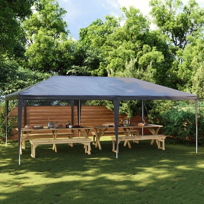 Professional Party Tent 4x6 m Anthracite 90 g/m² 