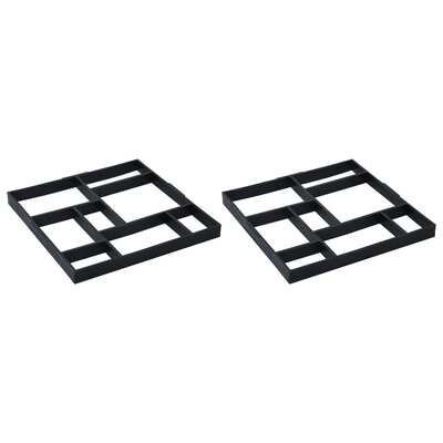 Pavement Moulds 2 pcs  Plastic