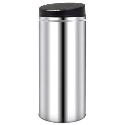 Automatic Sensor Dustbin Garbage Bin 62 L Stainless Steel