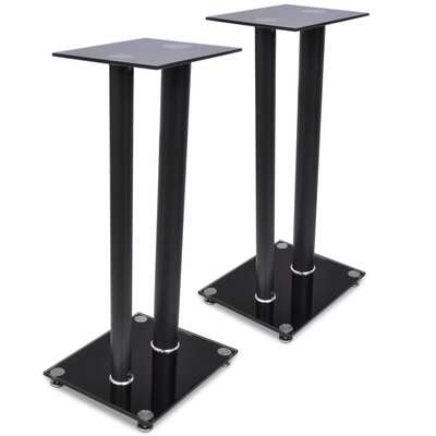 2 pcs Glass Speaker Stand