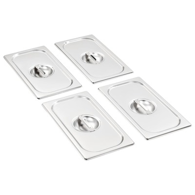 Pan Lids 4 pcs Stainless Steel