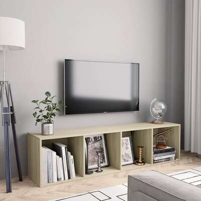 Book Cabinet/TV Cabinet Sonoma Oak 