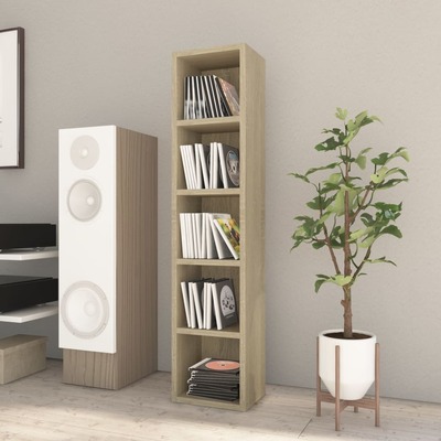 CD Cabinet Oak  Chipboard