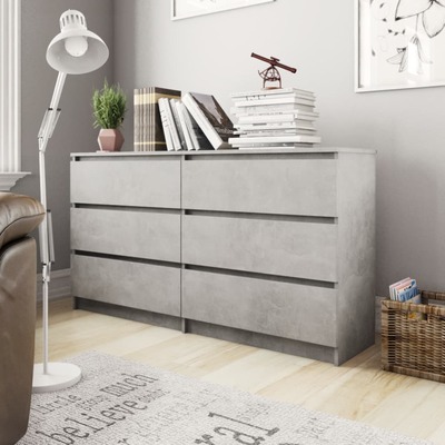 Sideboard Concrete Grey  Chipboard