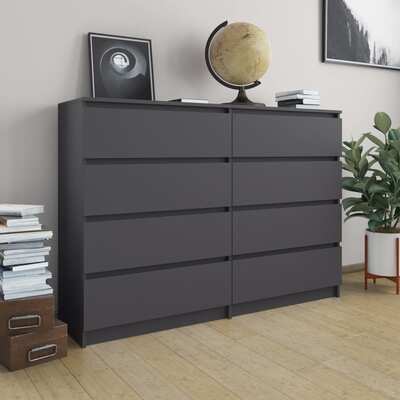 Sideboard Grey Chipboard