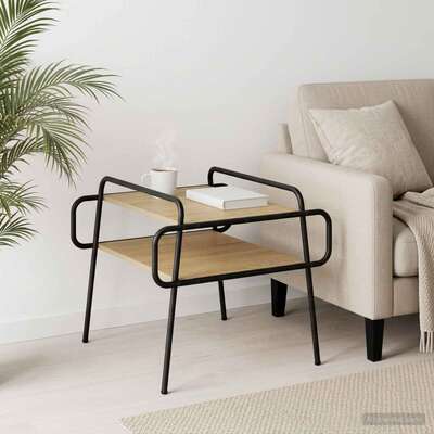Oak Coffee Table 50cm 50x50x51cm