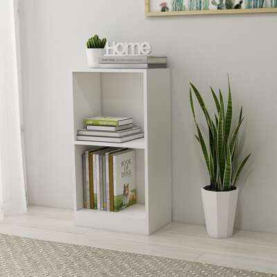 Bookshelf White  Chipboard