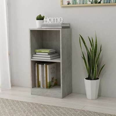 Bookshelf  Concrete Grey Chipboard