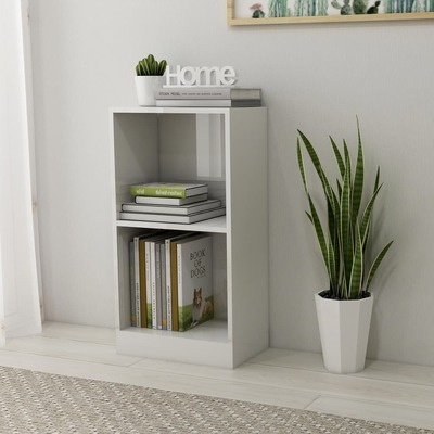 Bookshelf High Gloss White  Chipboard