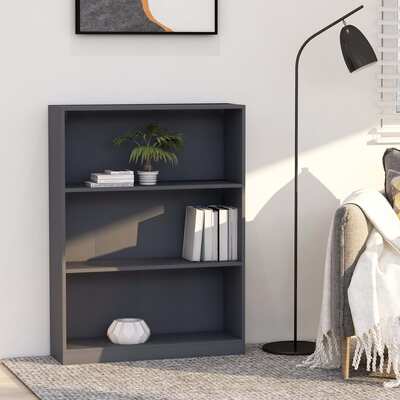Bookshelf Grey, Chipboard