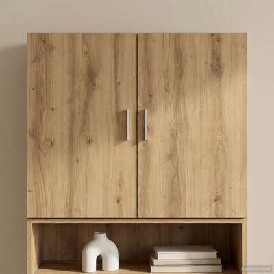 Wall Cabinet Artisan Oak Engineered Wood 80cm | EXTG