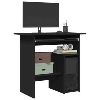 Elegant Desk Black Chipboard