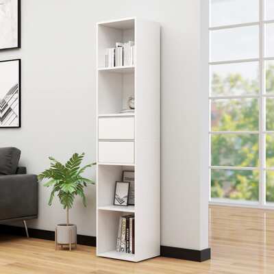 Book Cabinet White 36x30x171 cm Chipboard