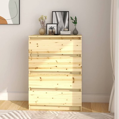 Side Cabinet Solid Firwood