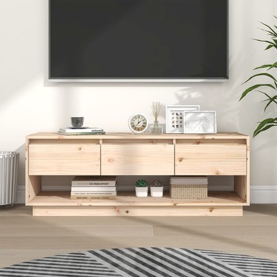 TV Stand Cabinet Solid Wood Pine