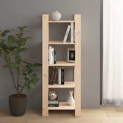 Book Cabinet/Room Divider Solid Wood