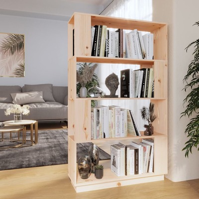 Book Cabinet/Shelving Solid Wood Pine