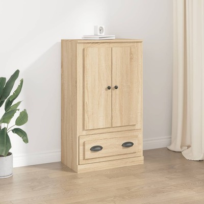 Elegantly Crafted Sonoma Oak Highboard - A Fusion of Style and Durability