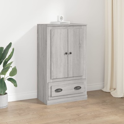 Elegantly Crafted Grey Sonoma Highboard - A Fusion of Style and Durability
