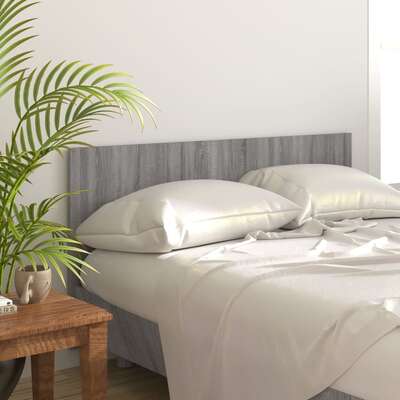 Bed Headboard- Grey Sonoma Engineered Wood