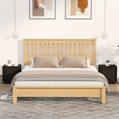 Shadow Essence Engineered Wood Bedside Cabinets Set