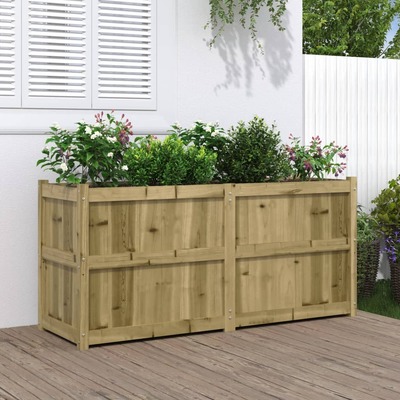 Garden Planter Impregnated- Wood Pine