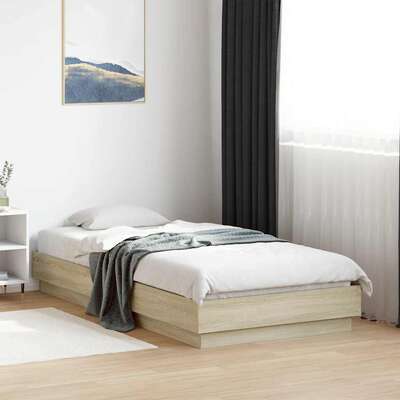 Bed Frame Engineered Wood Single Size