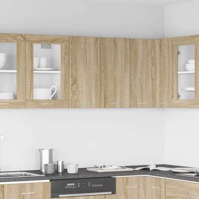 Wall Hanging Cabinet Sonoma Oak 60cm | EXTG