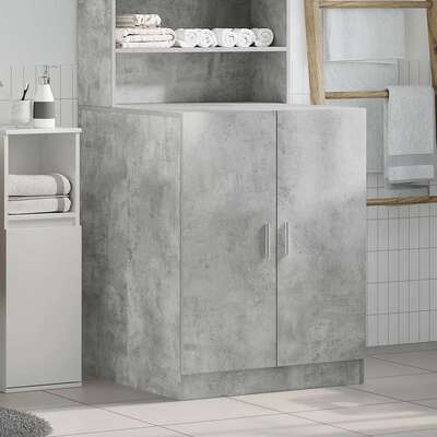 Washing Machine Cabinet Concrete Grey 70.5cm | EXTG