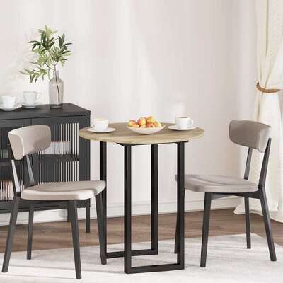 Stylish Table Top Sonoma oak 1 Engineered wood - Sturdy Frame