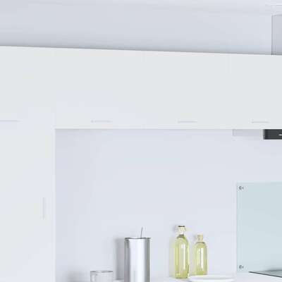 Premium Hanging Cabinet with Shelf Riga 2 pcs White - Premium