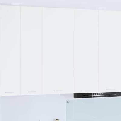 Stylish Hanging Cabinet Riga White Engineered Wood - Premium Comfort