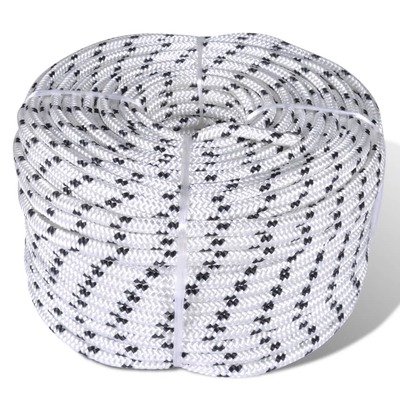 Braided Rope Coil  Boat Line Polyester 