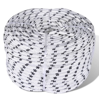 Braided Rope Coil Boat  Line Polyester 
