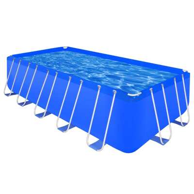 Above Ground Swimming Pool Steel  Rectangular 