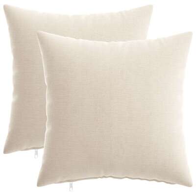 Cream Chenille Cushion Cover 40x40cm