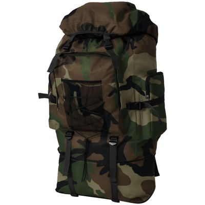 Army-Style Backpack Camouflage