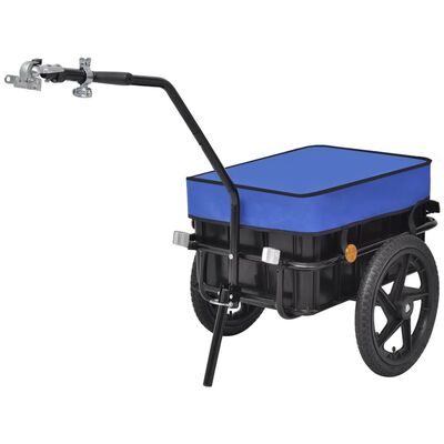 Bike Cargo Trailer/Hand Wagon Blue 70 L