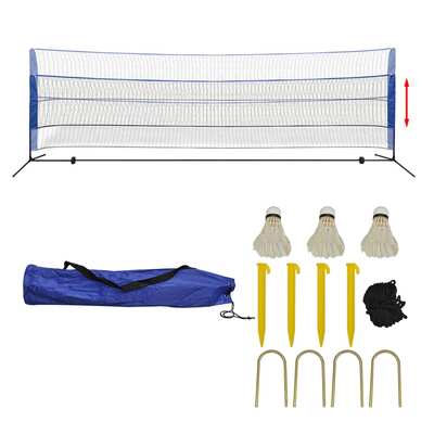 Badminton Net Set with   Shuttlecocks 