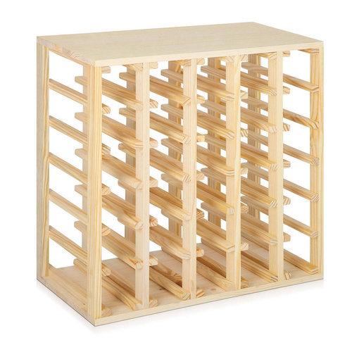 30 Bottle Timber Wine Rack 