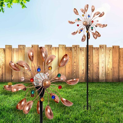 Solar-Powered Garden Windmill: A Whirling Delight for Your Outdoor Space