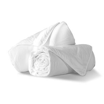 100% Wool Quilt 2-Piece 400/600GSM Doona Duvet Winter Summer King Single